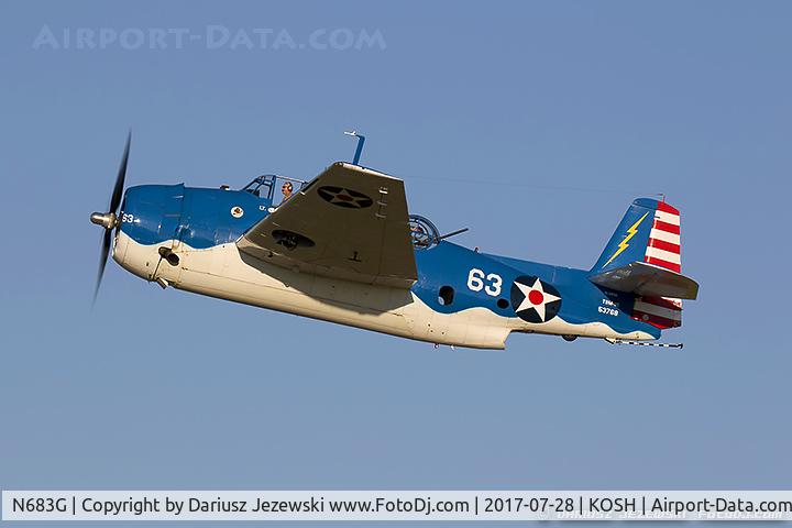 N683G, 1943 Grumman TBM-3E Avenger C/N 53768, Grumman TBM-3E Avenger  C/N 53768 - Tom Buck, NL683G