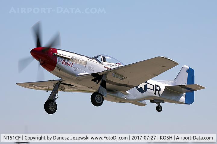 N151CF, 1944 North American P-51D Mustang C/N 44-84933N, North American P-51D Mustang 