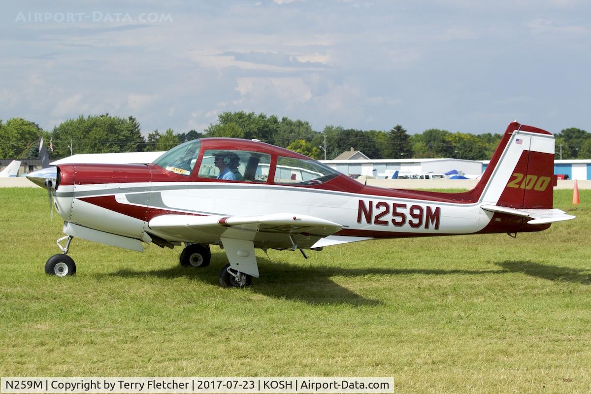 N259M, 1966 Aero Commander 200D C/N 297, At 2017 EAA AirVenture at Oshkosh