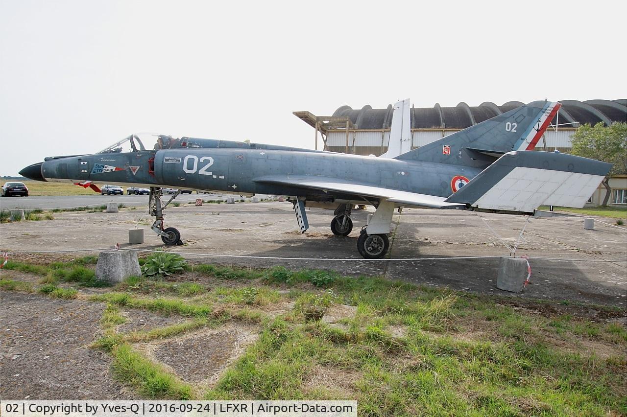 02, 1974 Dassault Super Etendard C/N 02, Dassault Super Etendard prototype, Preserved at Naval Aviation Museum, Rochefort-Soubise airport (LFXR)