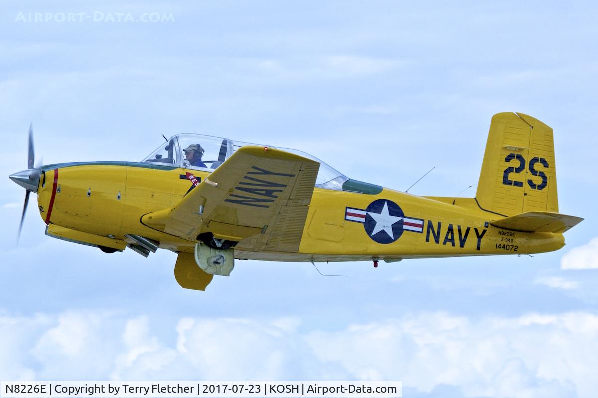 N8226E, 1957 Beech D-45 Mentor C/N BG-379, At 2017 EAA AirVenture at Oshkosh