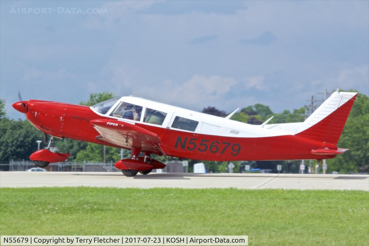 N55679, 1973 Piper PA-32-300 Cherokee Six Cherokee Six C/N 32-7340132, At 2017 EAA AirVenture at Oshkosh