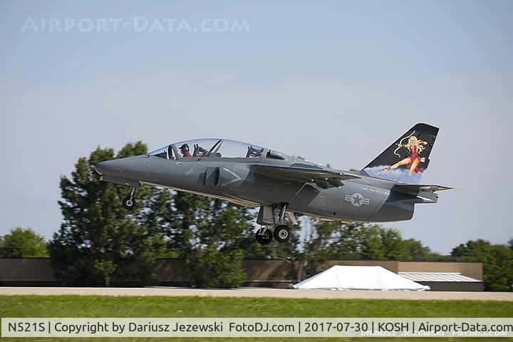 N521S, SIAI-Marchetti S-211 C/N 032/02-021, F2 Special  C/N 002GM, NX521S
