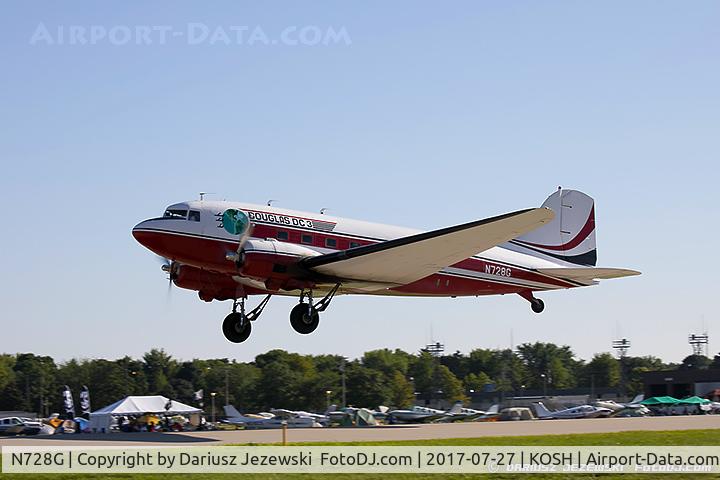N728G, 1942 Douglas DC-3C (C-47-DL) C/N 4359, Douglas DC-3C  C/N 4359, N728G