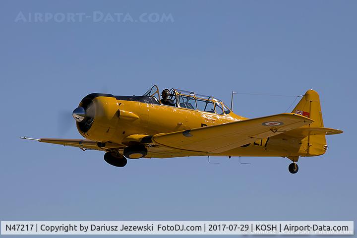 N47217, 1951 Canadian Car & Foundry Harvard MK IV C/N CCF4-8, Canadian Car & Foundry Harvard Mk.IV  C/N CCF4-8, N47217
