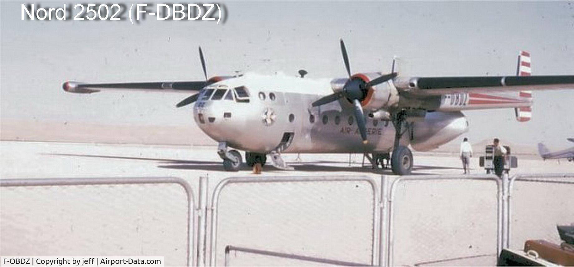 F-OBDZ, Nord N-2502B Noratlas C/N 3, Nord 2502 F-OBDZ (revendu ensuite au Portugal)