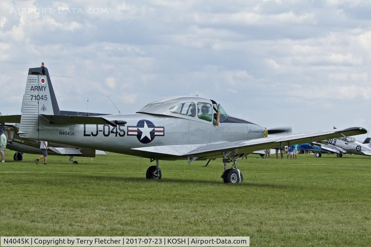 N4045K, 1947 North American Navion C/N NAV-4-1045, At 2017 EAA AirVenture at Oshkosh
