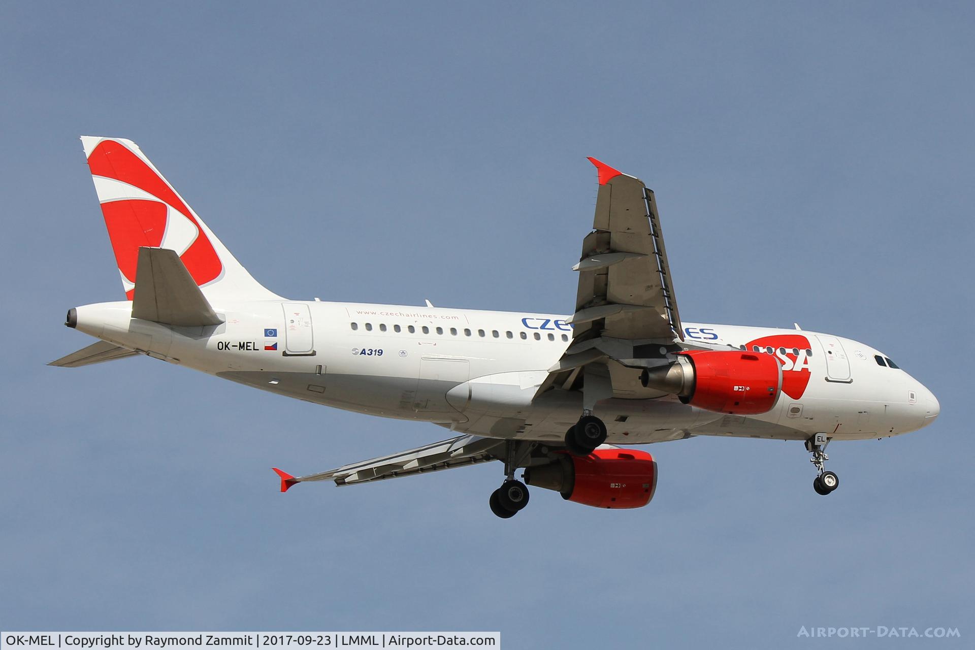 OK-MEL, 2007 Airbus A319-112 C/N 3094, A319 OK-MEL CSA