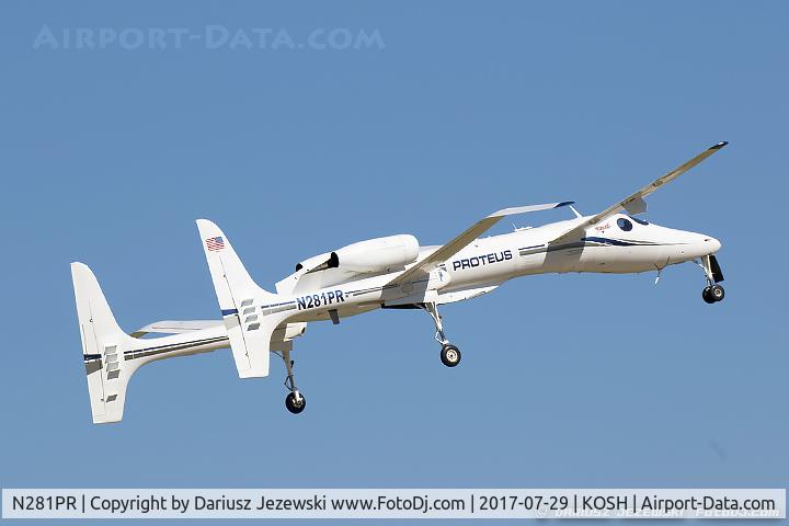 N281PR, 1998 Scaled Composites 281 C/N 001, Scaled Composites 281 Proteus  C/N 1, N281PR
