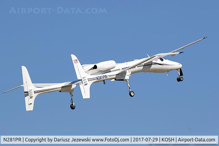 N281PR, 1998 Scaled Composites 281 C/N 001, Scaled Composites 281 Proteus  C/N 1, N281PR