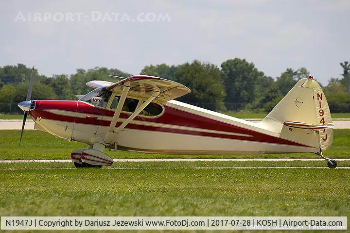 N1947J, 1947 Stinson 108 Voyager C/N 108-2291, Stinson 108 Voyager  C/N 108-2291, N1947J