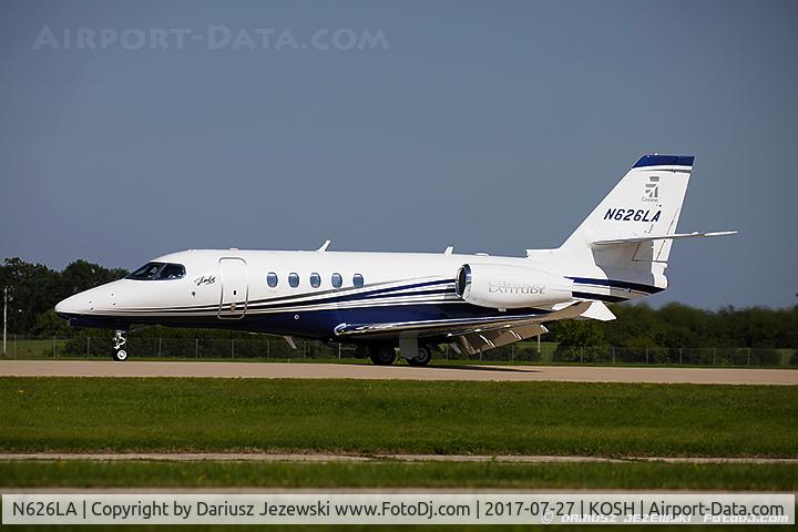 N626LA, 2016 Cessna 680A Citation Latitude C/N 680A-0026, Textron Aviation Inc 680A  C/N 680A-0026 , N626LA