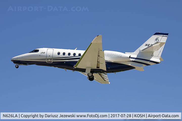 N626LA, 2016 Cessna 680A Citation Latitude C/N 680A-0026, Textron Aviation Inc 680A  C/N 680A-0026 , N626LA