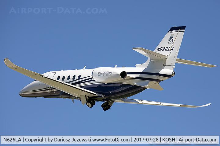 N626LA, 2016 Cessna 680A Citation Latitude C/N 680A-0026, Textron Aviation Inc 680A  C/N 680A-0026 , N626LA