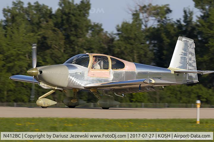 N412BC, 2017 Vans RV-10 C/N 41412, Vans RV-10  C/N 41412, N412BC