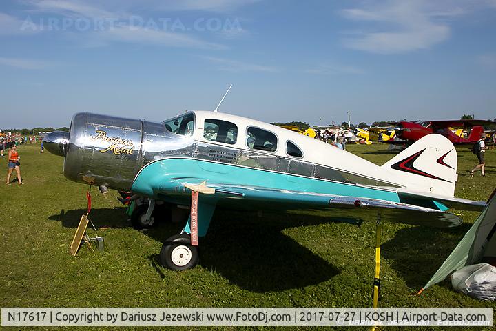N17617, 1938 Spartan 7W Executive C/N 16, Spartan 7W  C/N 16, N17617