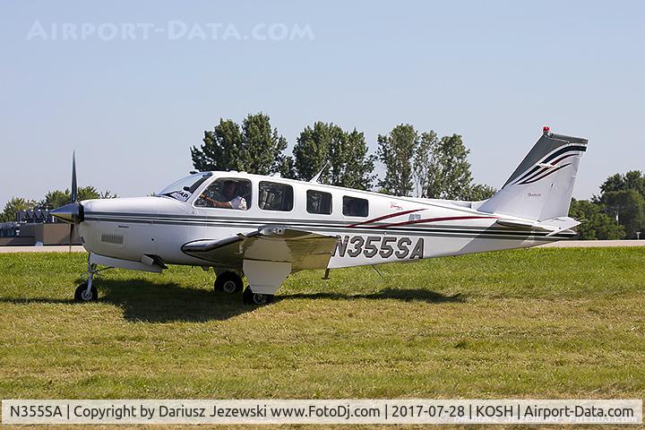 N355SA, 2000 Raytheon Aircraft Company A36 Bonanza C/N E-3357, Raytheon A36 Bonanza   C/N E-3357 , N355SA