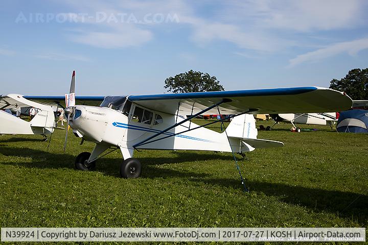 N39924, 1945 Taylorcraft BC-12D C/N 6577, Taylorcraft BC12-D  C/N 6577, N39924