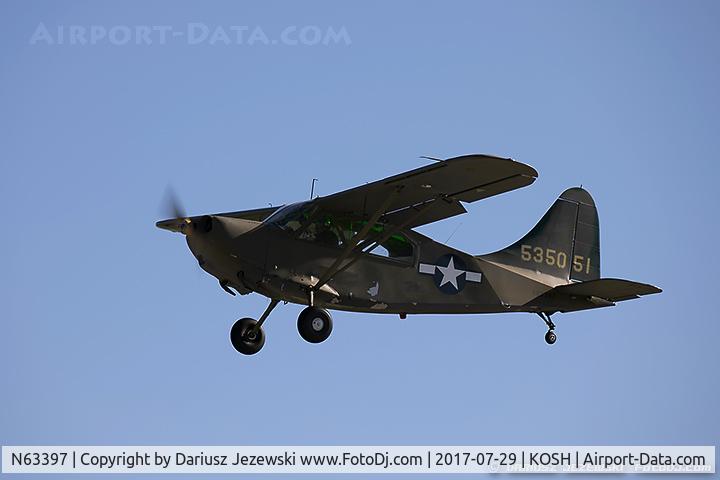 N63397, 1946 Stinson L-5G Sentinel C/N 76-4634, Stinson L-5G Sentinel  C/N 4634, N63397