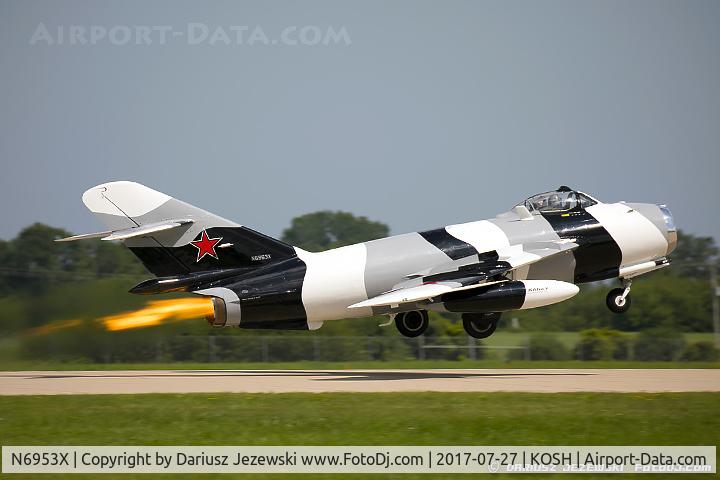N6953X, PZL-Mielec Lim-6 (MiG-17) C/N 1J0511, PZL Mielec Lim-6 (MiG-17)  C/N 1J0511, N6953X