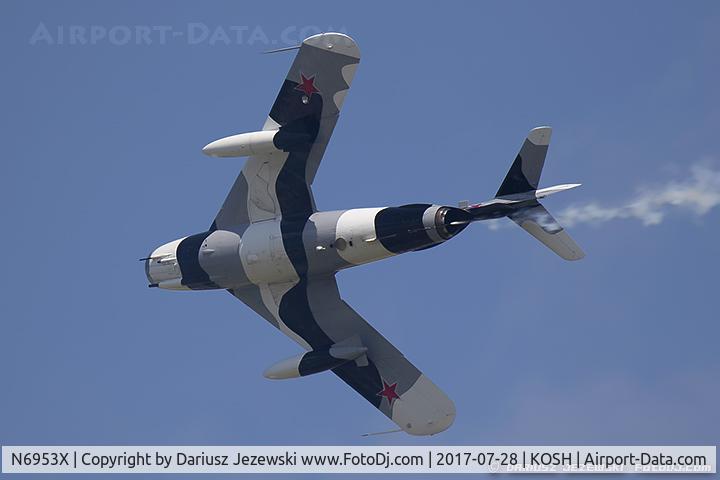 N6953X, PZL-Mielec Lim-6 (MiG-17) C/N 1J0511, PZL Mielec Lim-6 (MiG-17)  C/N 1J0511, N6953X