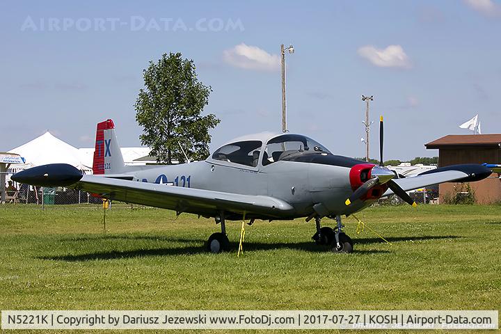 N5221K, 1950 Ryan Navion B C/N NAV-4-2121B, Ryan Navion B 