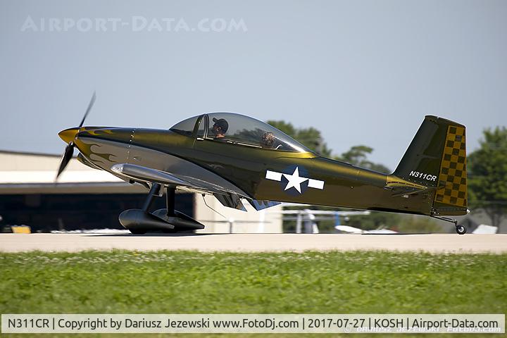 N311CR, 2014 Vans RV- 8 C/N 82311, Vans RV-8  C/N 82311, N311CR