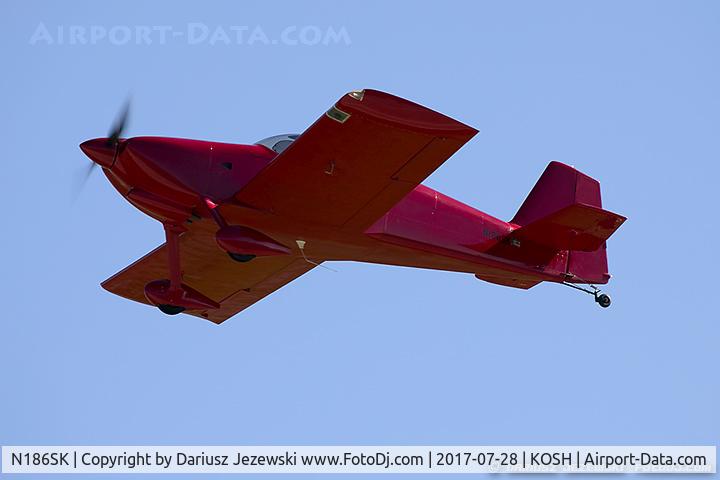 N186SK, 1993 Vans RV-6 C/N 21013, Vans RV-6  C/N 21013, N186SK
