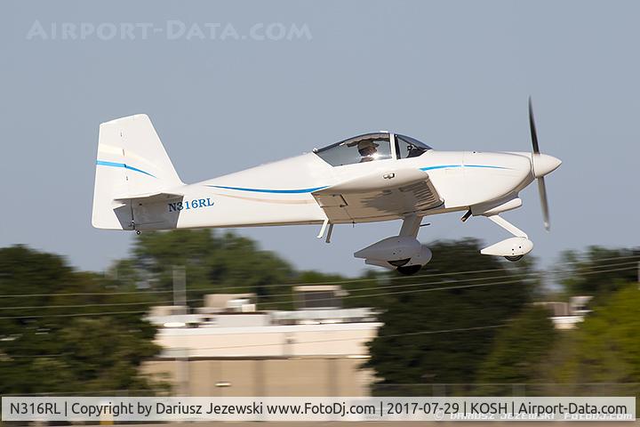N316RL, 2005 Vans RV-6A C/N 25826, Vans RV-6A  C/N 25826, N316RL