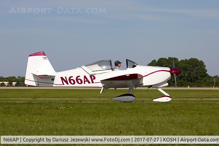 N66AP, 2001 Vans RV-6A C/N 23209, Vans RV-6A  C/N 23209, N66AP