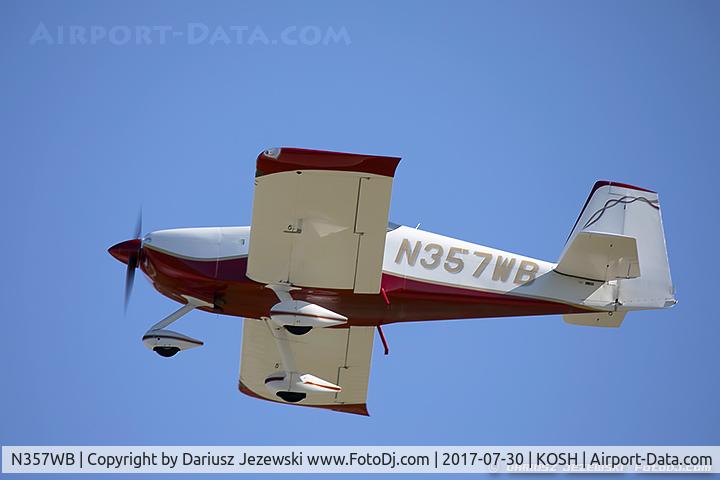 N357WB, 2008 Vans RV-7A C/N 71589, Vans RV-7A  C/N 71589, N357WB