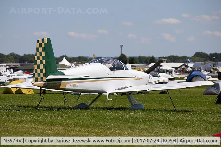N597RV, 2007 Vans RV-7A C/N 70936, Vans RV-7A  C/N 70936, N597RV