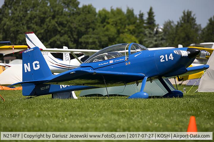 N214FF, Vans RV-8 C/N 80687, Vans RV-8  C/N 80687, N214FF