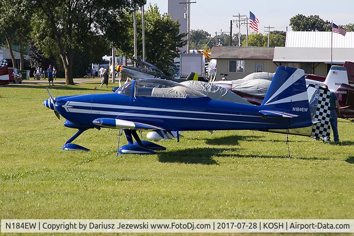 N184EW, Vans RV-8A C/N 82087, Vans RV-8A  C/N 82087, N184EW