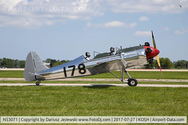 N53071, 1942 Ryan Aeronautical ST3KR C/N 1909, Ryan Aeronautical ST3KR  C/N 1909, N53071