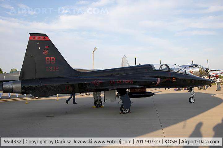 66-4332, 1966 Northrop T-38A Talon C/N N.5908, T-38A Talon 66-4332 BB from 1st RS 9th RW Beale AFB, CA