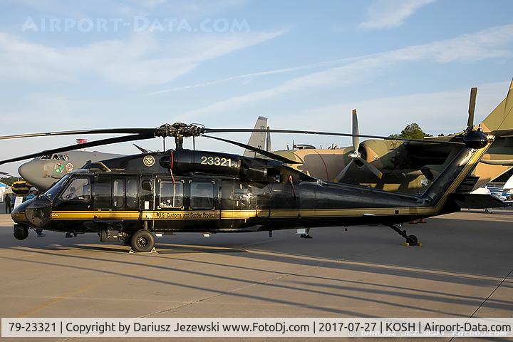 79-23321, 1979 Sikorsky UH-60A Black Hawk C/N 70.0138, UH-60A Blackhawk 79-23321  from US CBP