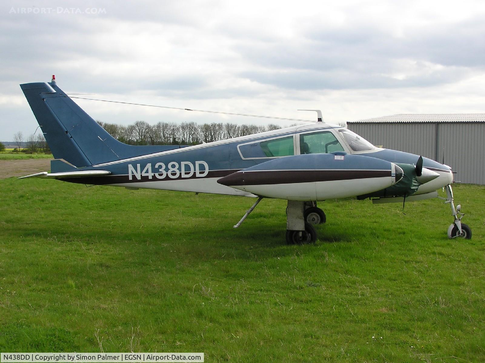 N438DD, 1960 Cessna 310D C/N 39278, Cessna 310 at Bourn, Cambridgeshire