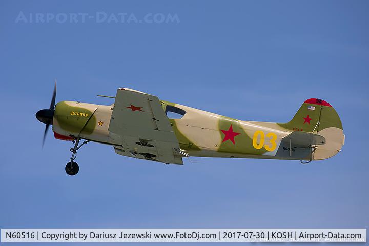 N60516, 1977 Yakovlev Yak-18T C/N 7200315, Yakovlev Yak-18T  C/N 7200315, N60516