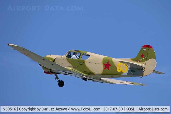 N60516, 1977 Yakovlev Yak-18T C/N 7200315, Yakovlev Yak-18T  C/N 7200315, N60516