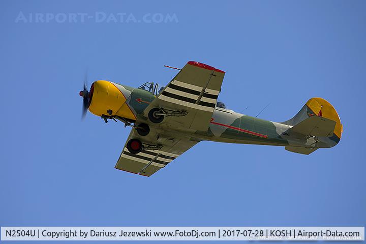 N2504U, 1987 Yakovlev Yak-52 C/N 878012, Yakovlev Yak-52  C/N 878012, N2504U