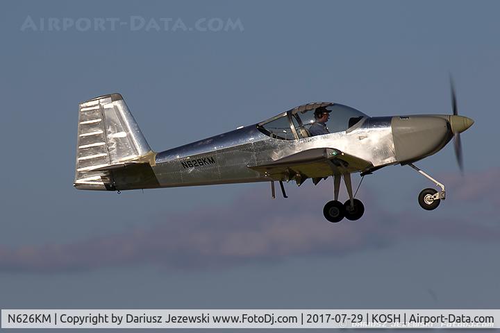 N626KM, 2017 Van's RV-14A C/N 140093, Vans RV-14A  C/N 140093, N626KM