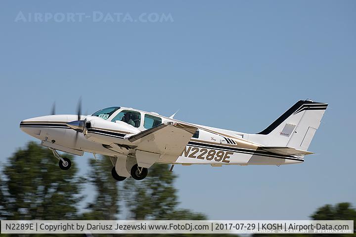 N2289E, 1997 Raytheon Aircraft Company 58 C/N TH-1821, Raytheon 58 Baron  C/N TH-1821 , N2289E