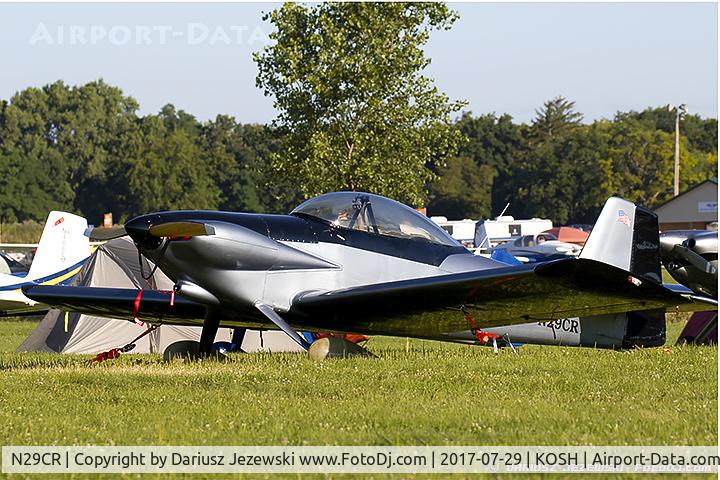 N29CR, 1995 Vans RV-4 C/N 1393, Vans RV-4  C/N 1393, N29CR