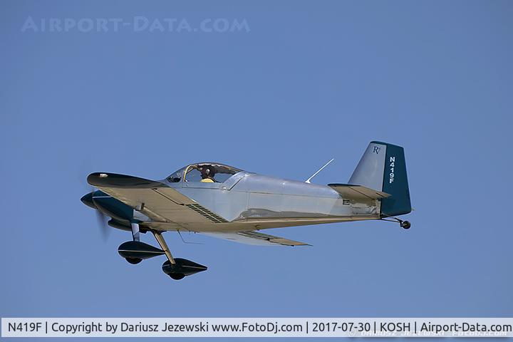 N419F, 2000 Vans RV-6 C/N 22690, Vans RV-6  C/N 22690, N419F
