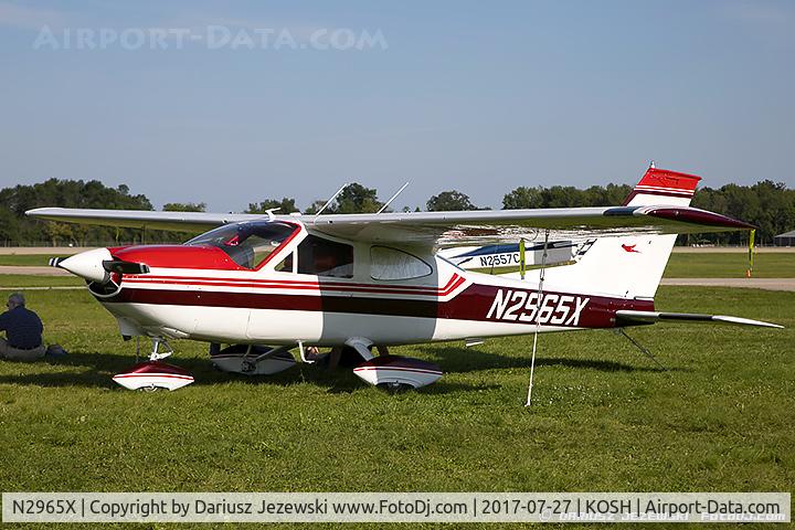 N2965X, 1967 Cessna 177 Cardinal C/N 17700365, De Havilland