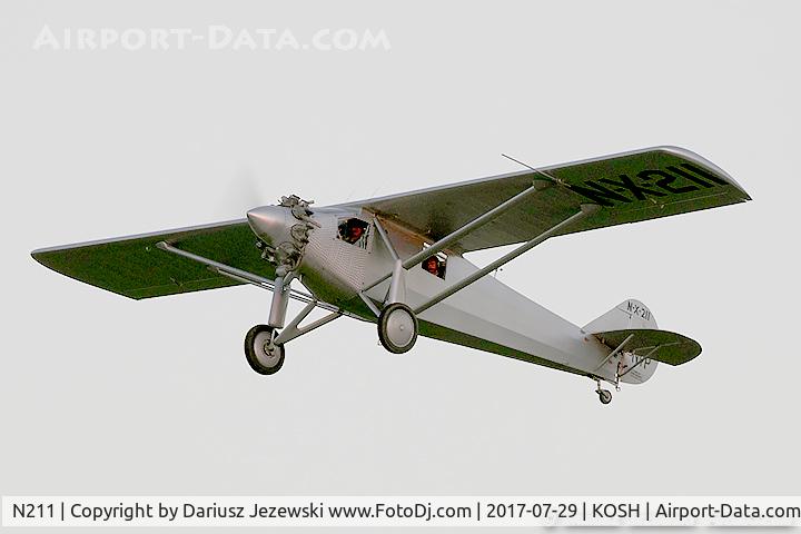 N211, 1990 Ryan NYP Replica C/N 2, Ryan NYP (replica)  C/N 2, N211