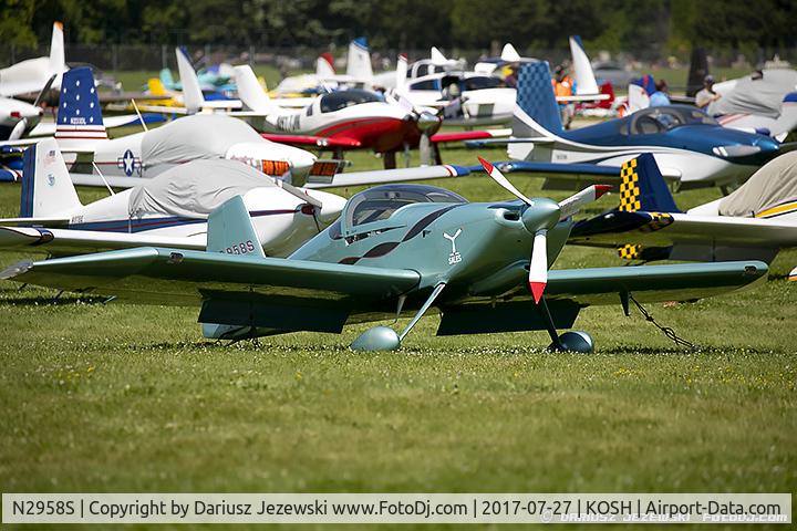 N2958S, 1998 Vans RV-6 C/N 23600, Vans RV-6  C/N 23600, N2958S