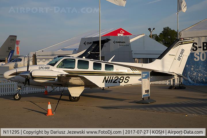 N1129S, 1997 Raytheon Aircraft Company 58 C/N TH-1812, Raytheon G58 Baron  C/N TH-1812, N1129S