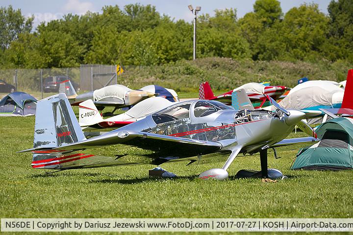 N56DE, 2013 Vans RV-7 C/N 70883, Vans RV-7  C/N 70883, N56DE
